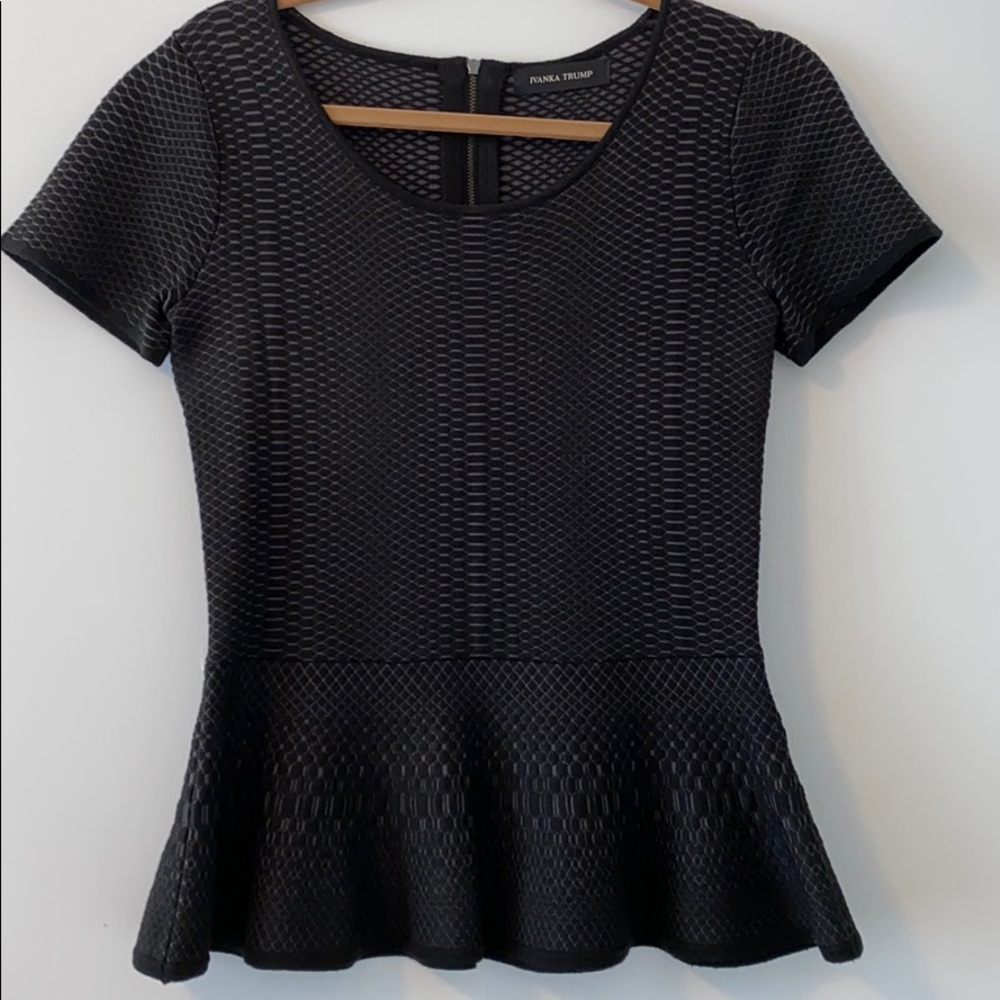 Ivanka Trump | Peplum Top